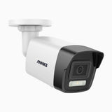 C500P - 3K Dual Light Outdoor PoE Security Camera, Color & IR Night Vision, 3072*1728 Resolution, f/1.6 Aperture (0.005 Lux), Human & Vehicle Detection, Built-in Microphone, IP67