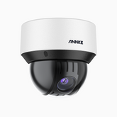CZ425X - 4MP 25X Optical Zoom Outdoor PoE PTZ Speed Dome Camera, IK10 Vandal-Resistant, 4.8-120 mm Lens, Intelligent Behavior Analysis, 164 ft Color Night Vision, Support External Sirens