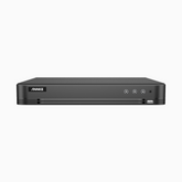 4K 16 Channel Hybrid 5-in-1 Digital Video Recorder, Human & Vehicle Detection, H.265+, Line Crossing Detection, Intrusion Detection & Motion Detection